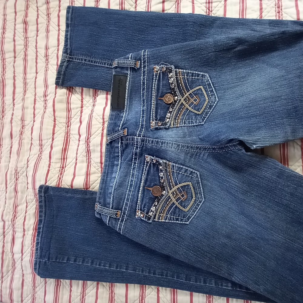 Twenty-one black Women's jeans 5/6R Boot Cut Gently Used